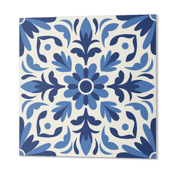 Carreaux pvc Un motif végétal avec des accents feuillus