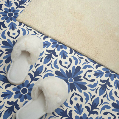 Carreaux pvc Un motif végétal avec des accents feuillus