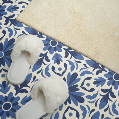 Carreaux pvc Un motif végétal avec des accents feuillus