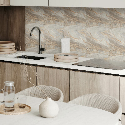 Carreaux pvc Motif en marbre avec des veines subtiles