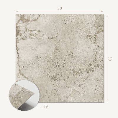 Carreaux vinyle Motif de pierre structurelle