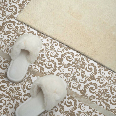 Carreaux pvc Ornement à motifs végétaux