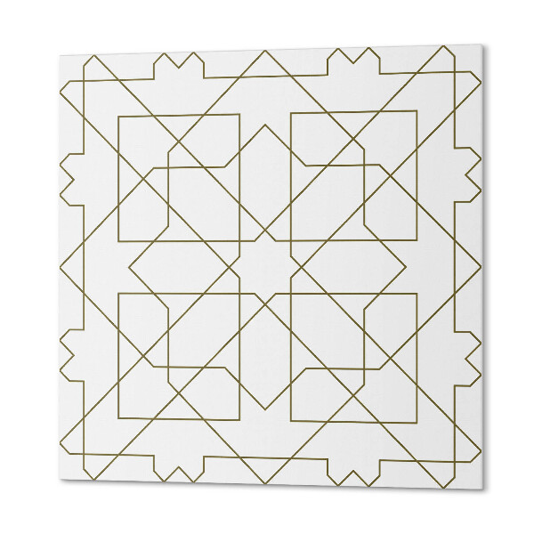 Carreaux vinyle Motif de lignes sous forme géométrique