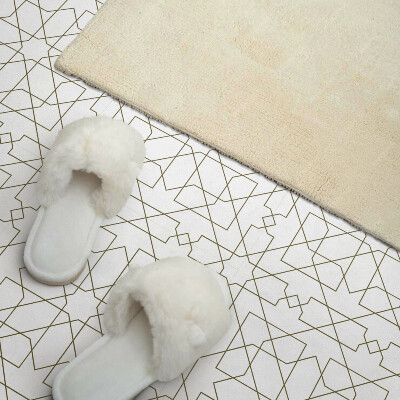 Carreaux vinyle Motif de lignes sous forme géométrique