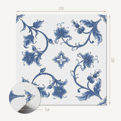 Carreaux pvc Motif floral