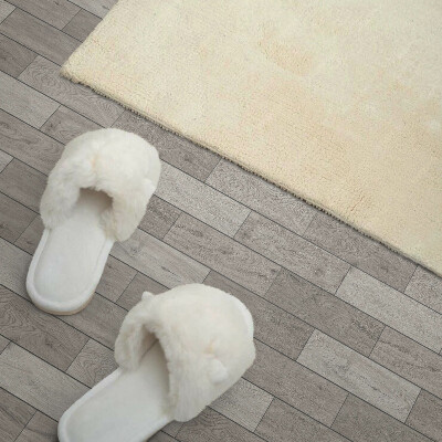 Carreaux pvc Motif de planches aux couleurs bois