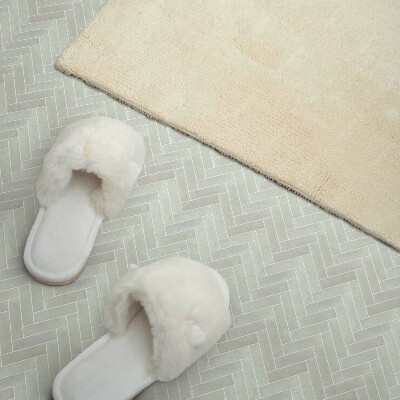 Carreaux pvc Motif à chevrons élégant