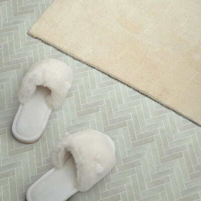 Carreaux pvc Motif à chevrons élégant