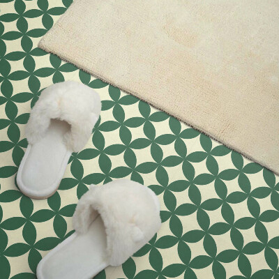 Carreaux vinyle Motif de feuilles dans les tissages