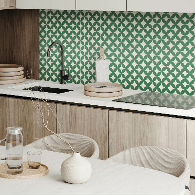 Carreaux vinyle Motif de feuilles dans les tissages