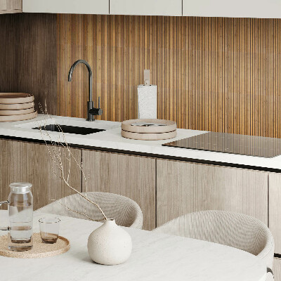 Carreaux de vinyle auto-adhésifs Planches rustiques disposées verticalement