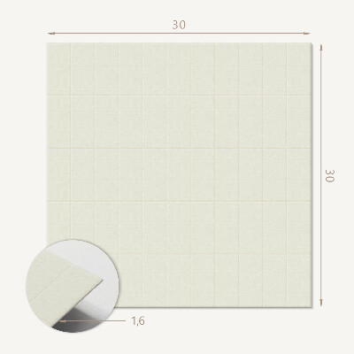 Carreaux de vinyle auto-adhésifs Carreaux verticaux modernes