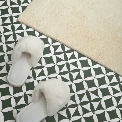 Carreaux vinyle Motif en damier géométrique élégant