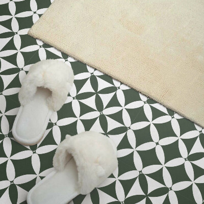 Carreaux vinyle Motif en damier géométrique élégant