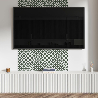 Carreaux vinyle Motif en damier géométrique élégant