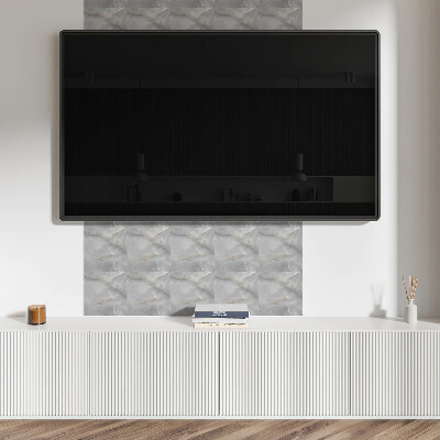 Carreaux de vinyle auto-adhésifs Motif marbré élégant dans une version classique