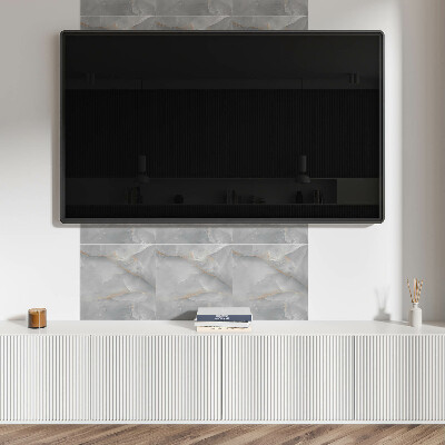 Carreaux de vinyle auto-adhésifs Motif marbré élégant dans une version classique