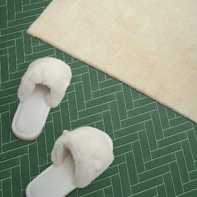 Carreaux de vinyle auto-adhésifs Motifs à chevrons sur les carreaux