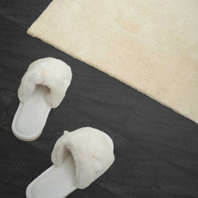 Carreaux vinyle Dalles de pierre de teinte foncée