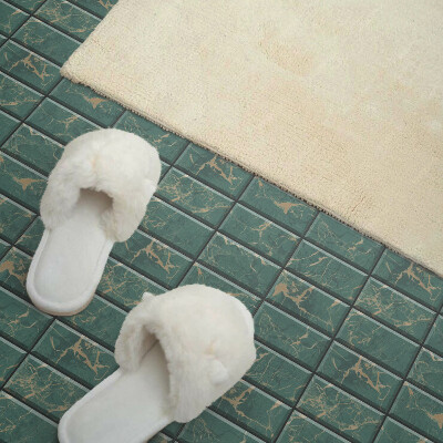 Carreaux vinyle Carreaux de marbre élégants au design