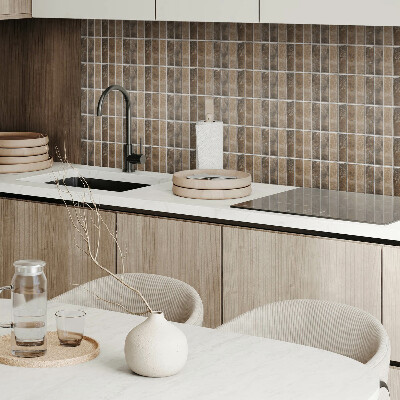 Carreaux de vinyle auto-adhésifs Motifs de côtes verticales