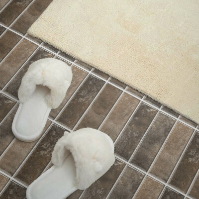 Carreaux de vinyle auto-adhésifs Motifs de côtes verticales