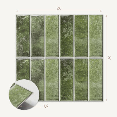 Carreaux vinyle Motif de tuile abstrait