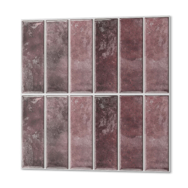 Carreaux de vinyle auto-adhésifs Rayures en mosaïque