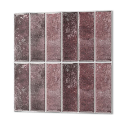 Carreaux de vinyle auto-adhésifs Rayures en mosaïque