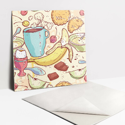 Carreaux de vinyle Un motif de conte de fées pour la cuisine