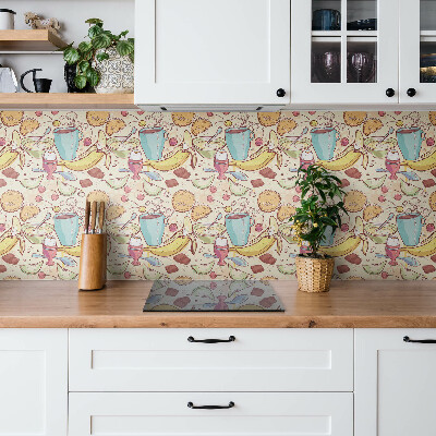 Carreaux de vinyle Un motif de conte de fées pour la cuisine