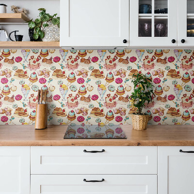 Carreaux de vinyle Bonbons colorés