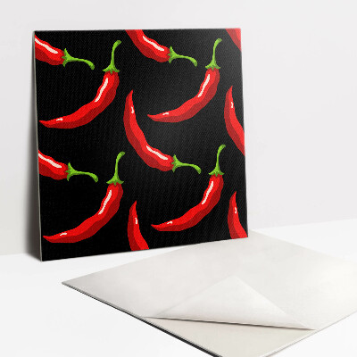 Adhésif Vinyle Carreaux Piment