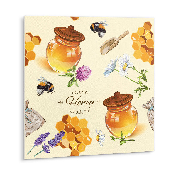 Adhésif Vinyle Carreaux Nid d'abeille et pot