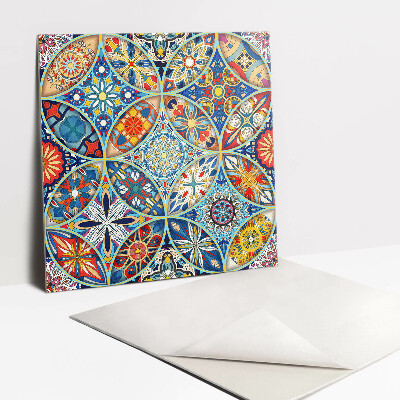 Carreaux de vinyle Roues orientales