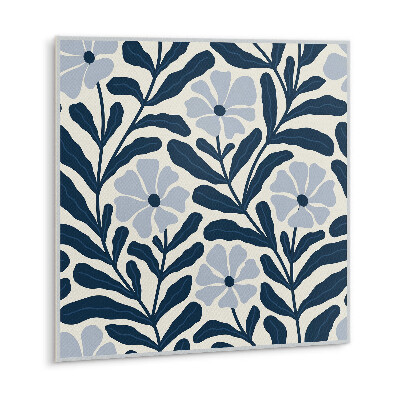Carreau vinyl adhésif Fleurs peintes