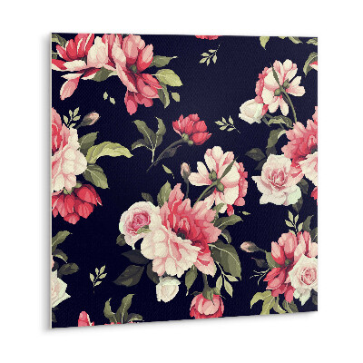 Carreaux de vinyle Fleurs roses