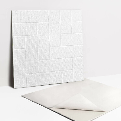 Carreaux de vinyle Briques lumineuses élégantes