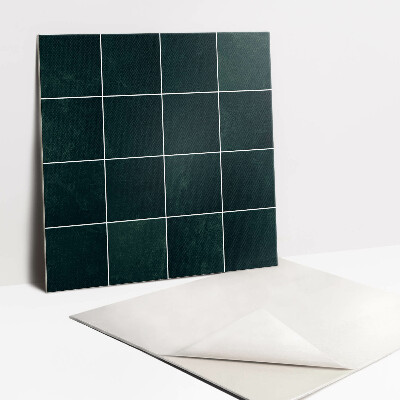 Carreaux de vinyle Mosaïque vert bouteille