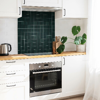 Carreaux de vinyle Mosaïque vert bouteille