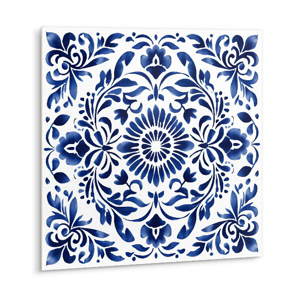 Carreau vinyl adhésif Ornement floral