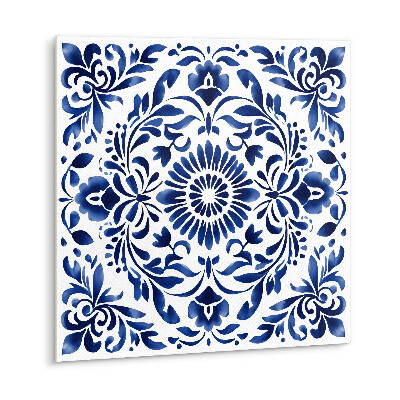 Carreau vinyl adhésif Ornement floral