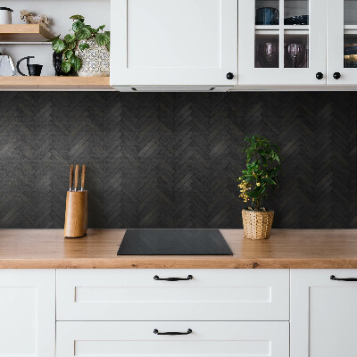 Carreaux de vinyle Parquet foncé