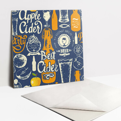 Carreaux de vinyle Cidre de pomme