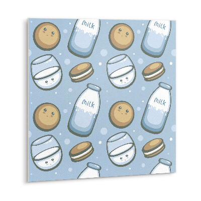 Carreaux de vinyle Lait et biscuits