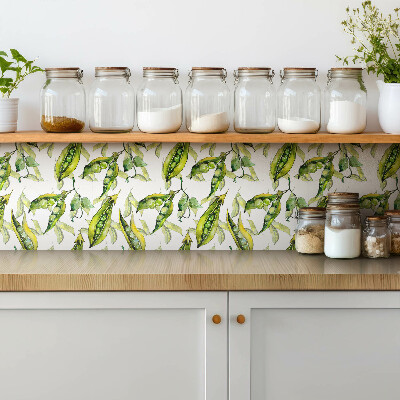 Carreau vinyl adhésif Petits pois