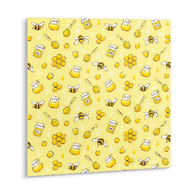 Carreaux de vinyle Abeilles et miel de dessins animés