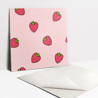 Carreaux de vinyle Fraises