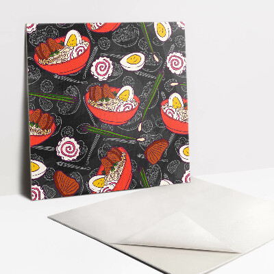 Carreau vinyl adhésif Soupe de ramen