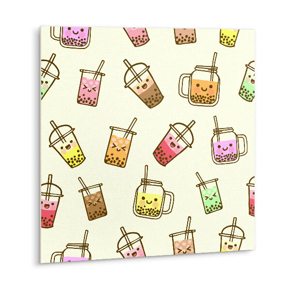 Carreau vinyl adhésif Cocktail coloré